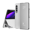Etui do Samsung Galaxy Z Fold3 5G, Clear View, srebrne