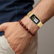 Bransoleta Milanese do Xiaomi Smart Band 9 Active / Xiaomi Redmi Band 3, Złota