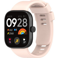 Pasek Silikonowy do Xiaomi Redmi Watch 4 / Xiaomi Smart Band 8 Pro / Xiaomi Smart Band 9 Pro, Różowy