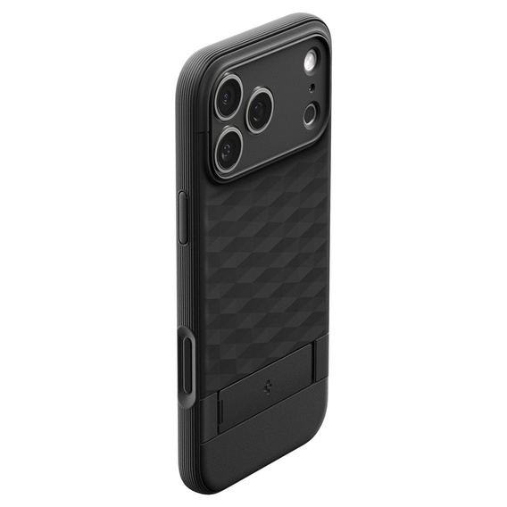 Etui Spigen do iPhone 17 Pro, Parallax Mag, do MagSafe, Matte Black