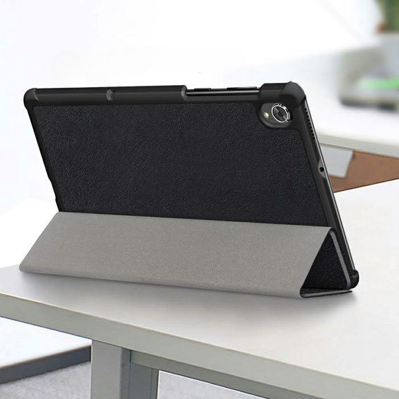 Etui do Lenovo Tab K10 X6C6 10.3, Z klapką, Czarne