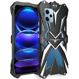 Etui pancerne do Xiaomi Redmi Note 12 Pro+ Plus 5G, Aluminum Alloy, czarne