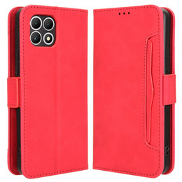 Etui z klapką do T Phone 2 5G, Card Slot, czerwone