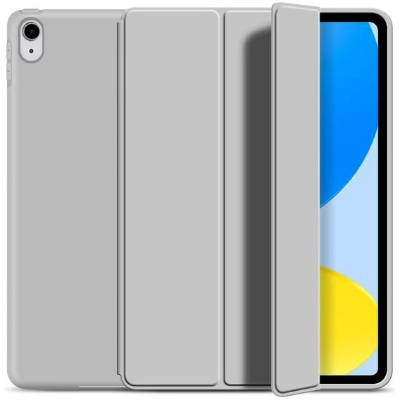 Etui do iPad 11" 2025 A16 (11 gen.) / iPad 10.9" 2022 (10 gen.), Smart case z klapką, Szare
