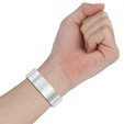 Stalowa Bransoleta do Apple Watch 1/2/3/4/5/6/7/8/9/10/11/SE Ultra 1/2/3 42/44/45/46/49mm, Srebrna