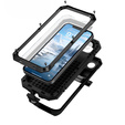 Etui pancerne do iPhone 16E, R-JUST, czarne