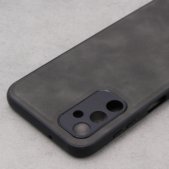 Etui do Samsung Galaxy A14 5G, ERBORD Business, z blaszką do uchwytów samochodowych, szare