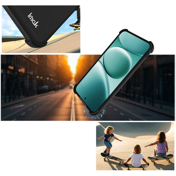 Etui IMAK do Xiaomi Redmi Note 15 Pro Plus 5G / Poco M8 Pro 5G, Dropproof, czarne