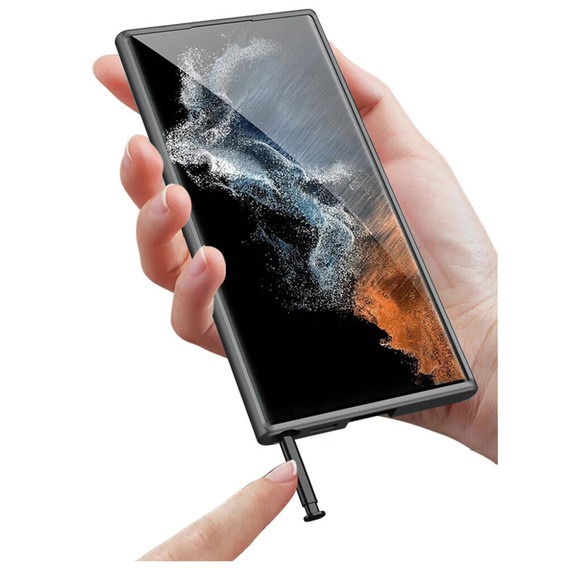 Etui do Samsung Galaxy S24 Ultra, PC Ultra Thin Case, czarne