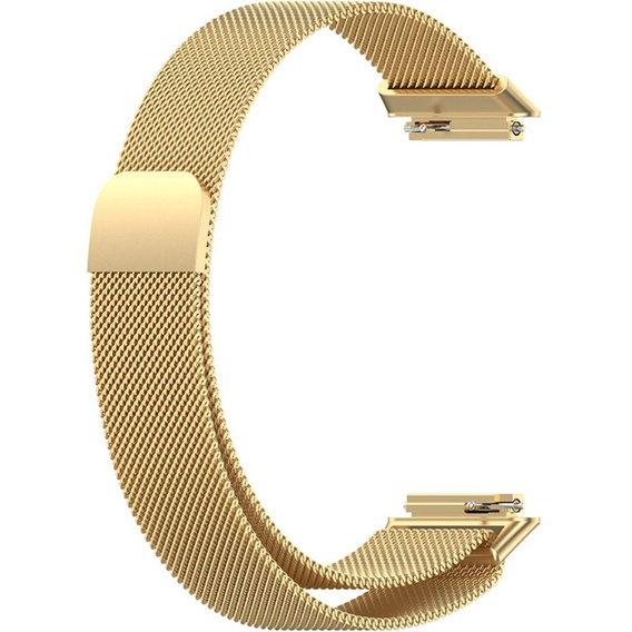 Pasek Bransoleta Milanese do Huawei Band 7, Złoty