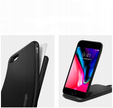 Etui Spigen do iPhone 7/8/SE 2020/SE 2022, Liquid Air, czarne