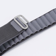 Pasek Nylonowy do Apple Watch 1/2/3/4/5/6/7/8/9/10/11/SE Ultra 1/2/3 42/44/45/46/49mm, Szary