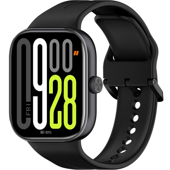 Pasek Silikonowy do Xiaomi Redmi Watch 5, Czarny