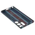 Etui do Samsung Galaxy S24 Ultra, Aramid Fiber Slim Case, do MagSafe, niebieskie / czerwone
