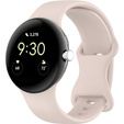 Pasek Silikonowy do Google Pixel Watch 3 45mm, różowy