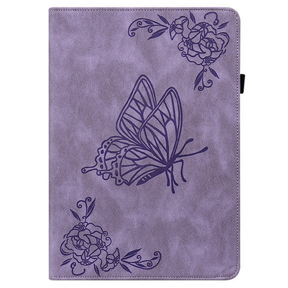 Etui do Lenovo Idea Tab 11", Butterfly, fioletowe