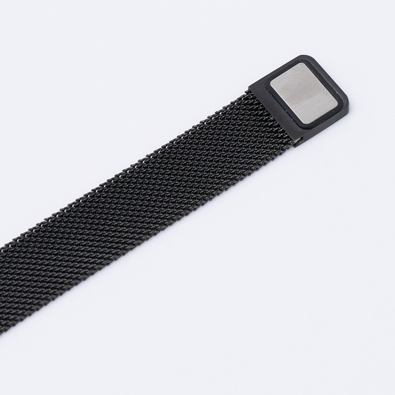 Pasek Bransoleta Milanese do Xiaomi Smart Band 10 / 9 / 8, Czarny