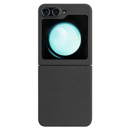 Etui do Samsung Galaxy Z Flip7 FE / Z Flip6, 600D Aramid Fiber Cover, czarne