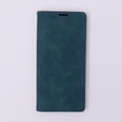 Etui do Xiaomi Redmi 12C, ERBORD Vintage portfel z klapką, niebieskie
