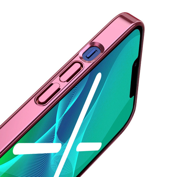 Etui do iPhone 13 Pro Max, ERBORD Hybrid MagSafe Case, różowe