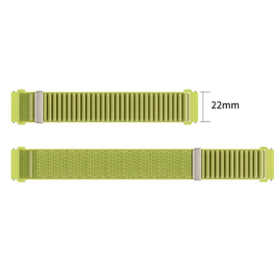 Pasek Nylonowy Uniwersalny 22mm, zielony