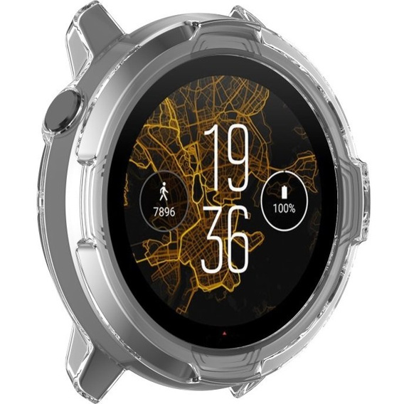 Etui Silikonowe Obudowa do Suunto 7, Przezroczyste