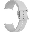 Pasek Silikonowy do Samsung Galaxy Watch 4/5/6/7 40/42/43/44/45/46/47mm, Szary