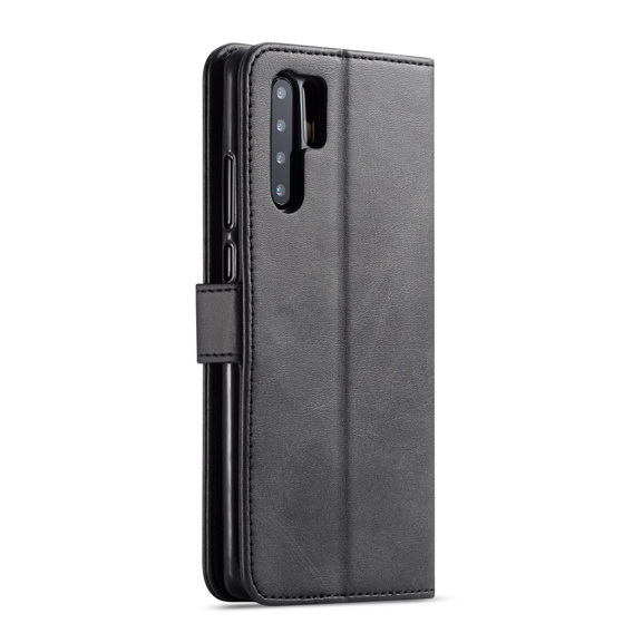 Etui z klapką do Huawei P30 Pro, LC.IMEEKE, czarne