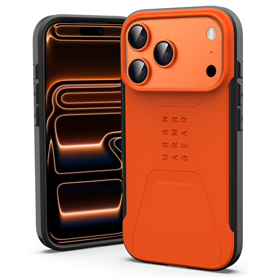Etui Urban Armor Gear do iPhone 17 Pro Max, Civilian MagSafe, Orange