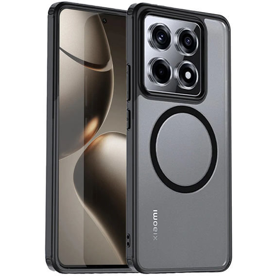 Etui do Xiaomi 14T Pro, Fusion Hybrid, do MagSafe, czarne