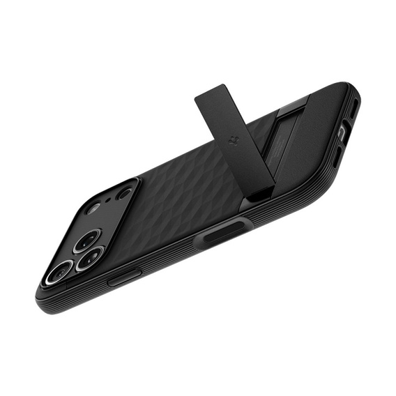 Etui Spigen do iPhone 17 Pro, Parallax Mag, do MagSafe, Matte Black