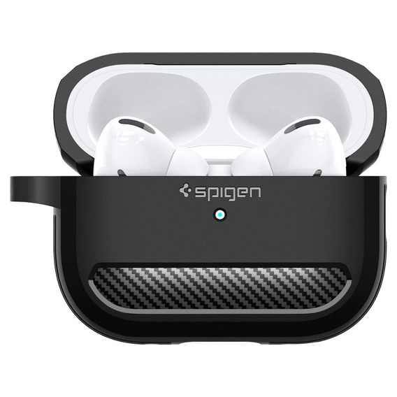 Etui SPIGEN  na Słuchawki Airpods Pro 1 / 2, Rugged Armor, Matte Black