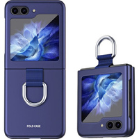 Etui Ring Holder do Samsung Galaxy Z Flip5 5G, niebieskie