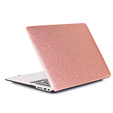 Etui do MacBook Air 13 A2337 M1 A2179 A1932, Glitter Hard Case Obudowa, Brokat, Rose Gold