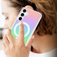Etui do Samsung Galaxy A16 / A16 5G, Fusion Hybrid, do MagSafe, wielokolorowe + Szkło 9H na ekran