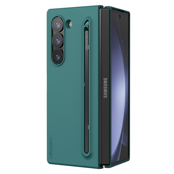 Etui z rysikiem NILLKIN do Samsung Galaxy Z Fold6 5G, Flex Pure, zielone