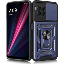 Etui pancerne do T Phone 2 Pro 5G, CamShield Slide, granatowe
