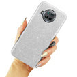 Etui Glitter Case do Xiaomi Mi 10T Lite 5G, Silver