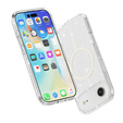 Etui do iPhone Air, do MagSafe, brokatowe, przezroczyste