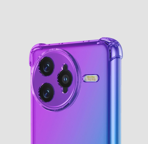 Etui Gradient Dropproof do Xiaomi Poco F7 Ultra, Fioletowe / niebieskie