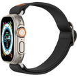 Pasek SPIGEN do Apple Watch 1/2/3/4/5/6/7/8/9/10/11/SE Ultra 1/2/3 42/44/45/46/49mm, Fit Lite Ultra, Czarny