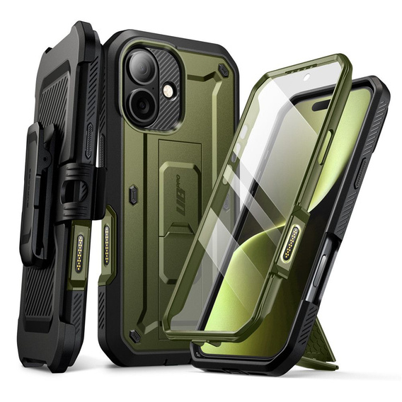 Etui Supcase do iPhone 17, Unicorn Beetle Pro, Guldan