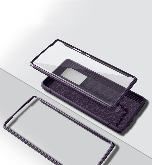 Etui do Samsung Galaxy Note 20 Ultra, Suritch Basic (Two Frames), fioletowe
