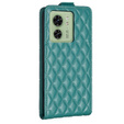 Etui z klapką do Motorola Edge 40 5G, Wallet, BINFEN COLOR, zielone