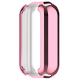 2w1 Etui z Osłoną do Xiaomi Redmi Smart Band 2 / Xiaomi Smart Mi Band 8 Active, Różowe