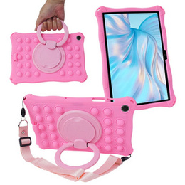Etui dla dzieci do Samsung Galaxy Tab A9+, Bubble, różowe