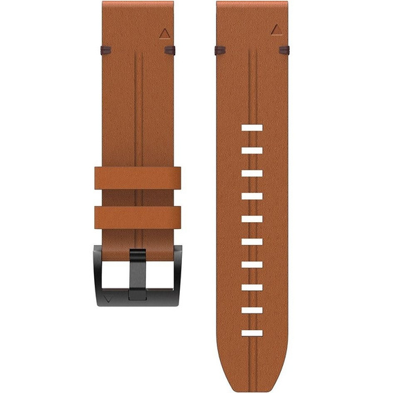 Skórzany Pasek Quickfit 26mm do Garmin, Brązowy