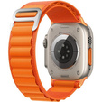 Pasek Nylonowy do Apple Watch 1/2/3/4/5/6/7/8/9/10/SE 38/40/41/42mm, Pomarańczowy
