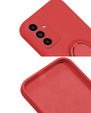 Zestaw Etui do Samsung Galaxy A04S / A13 5G, Smooth Ring, Czerwone + Szkło