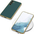 Etui do Samsung Galaxy S24, GKK Leather, zielone